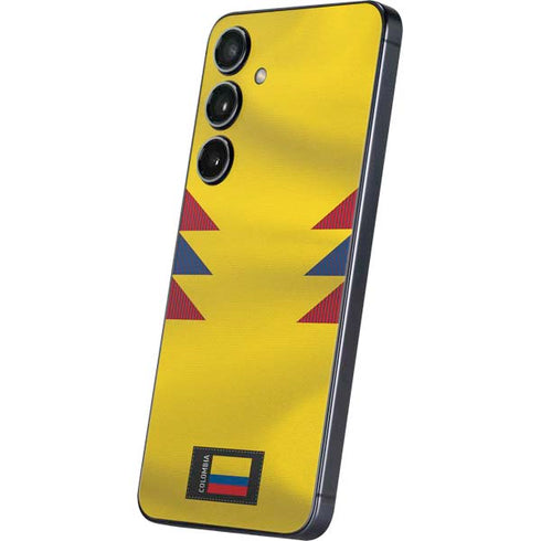 Colombia Soccer Flag Galaxy S25 Skin